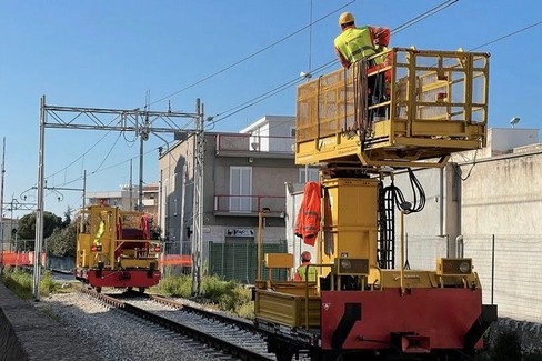 lavori interramento ferroviario