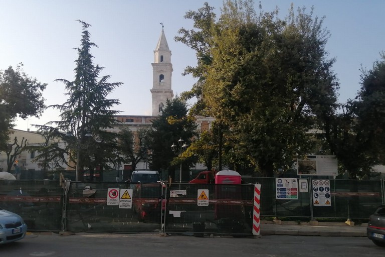 Cantiere Piazza Umberto I Andria