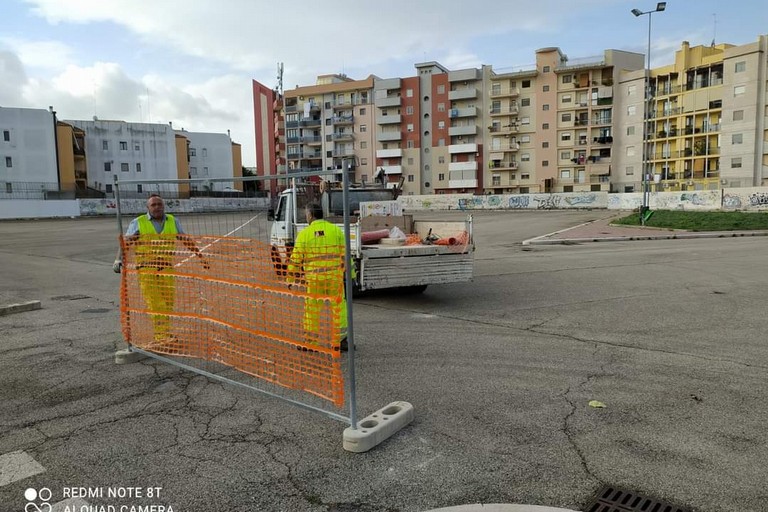 cantiere interramento ferroviario