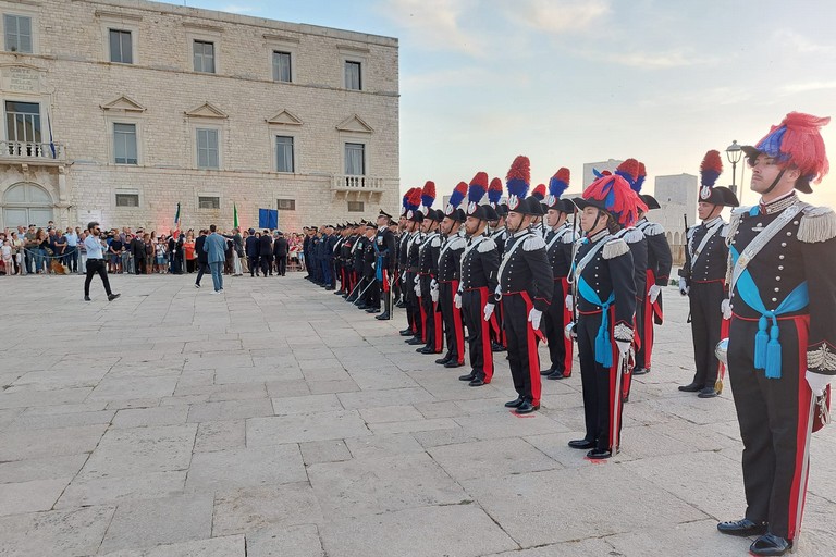Picchetto d'onore dell'Arma dei Carabinieri