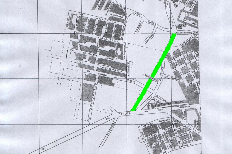bretella stradale tra Via Dalmazia e Viale Ausonia