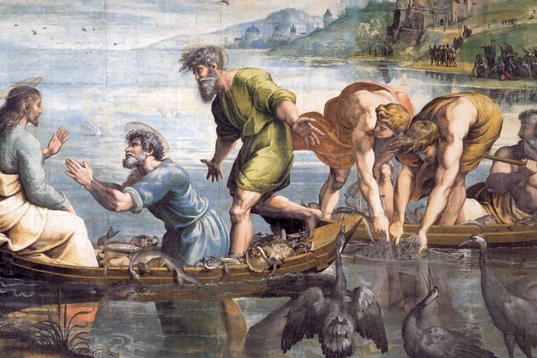 “Prendi il largo e gettate le reti per la pesca...