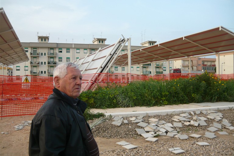 Pietro Carnicelli al quartiere di San Valentino
