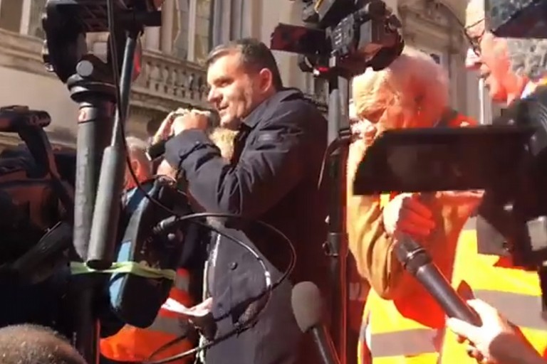 Ministro Centinaio a Roma