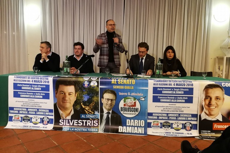 esponenti del centro destra della Bat