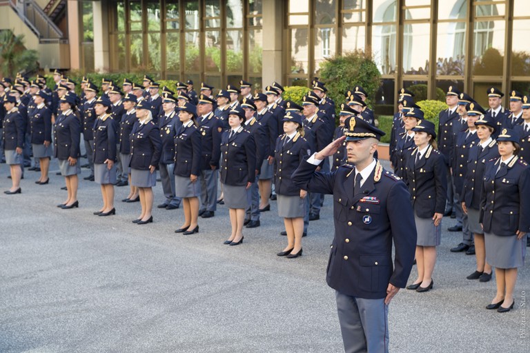 cerimonia corso di polizia