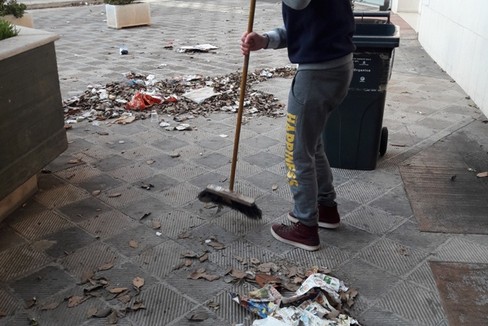 Cittadino Spazzino Quartiee Europa