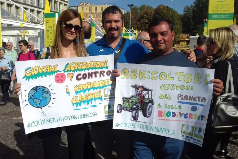 Protesta agricoltori di Coldiretti