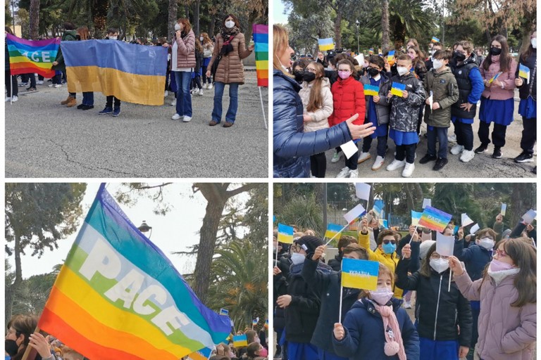 I bambini di Andria per la pace