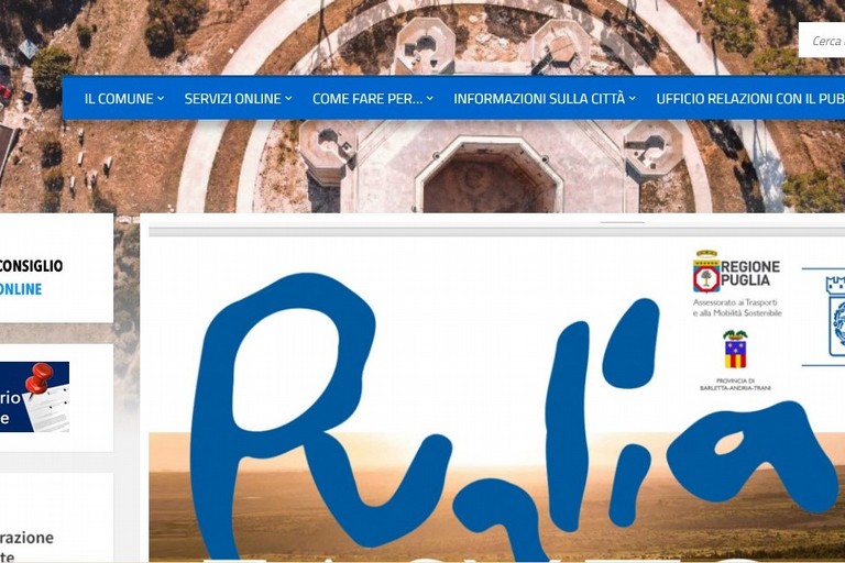 sito del Comune di Andria