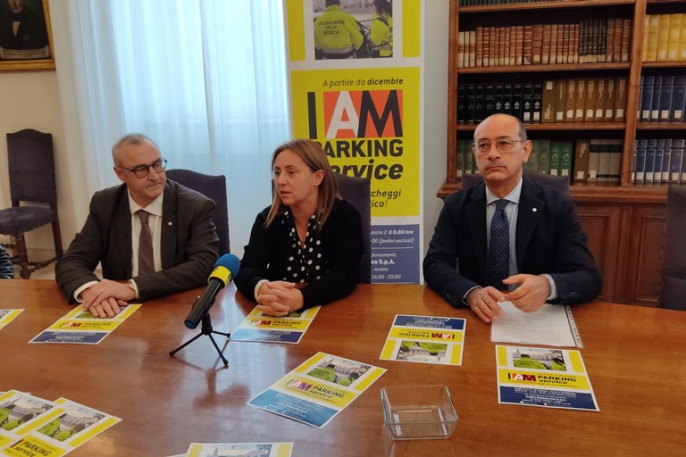 Conferenza stampa Andria Multiservice. <span>Foto Antonio D'Oria</span>