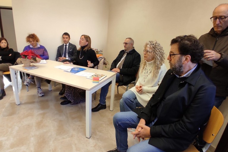 Conferenza stampa bilancio di fine anno. <span>Foto Antonio D'Oria</span>
