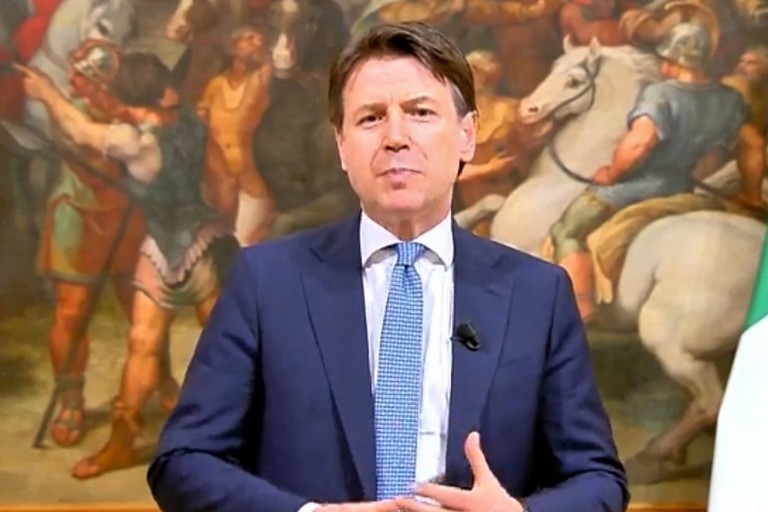 Il Presidente del Consiglio Giuseppe Conte