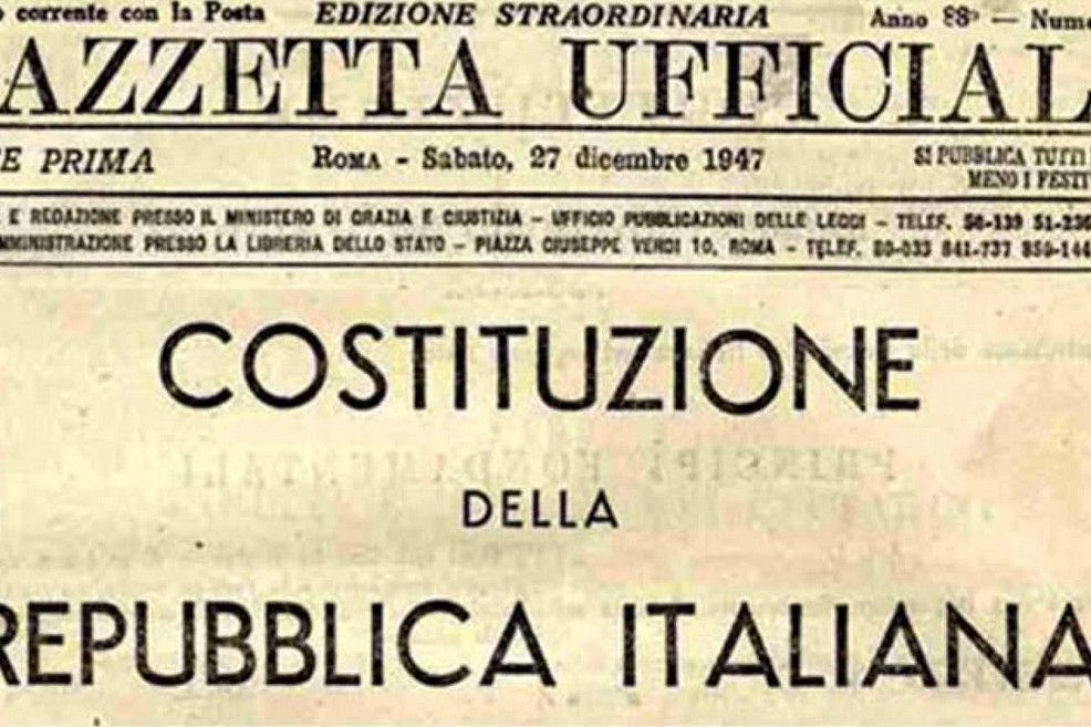 Costituzione italiana