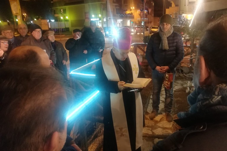 Presepe artistico al quartiere Maraldo - La Specchia