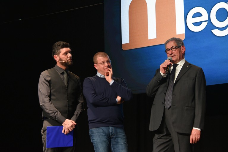 Da sx Pako Carlucci, Francesco Tarantini e Giovanni Pomarico