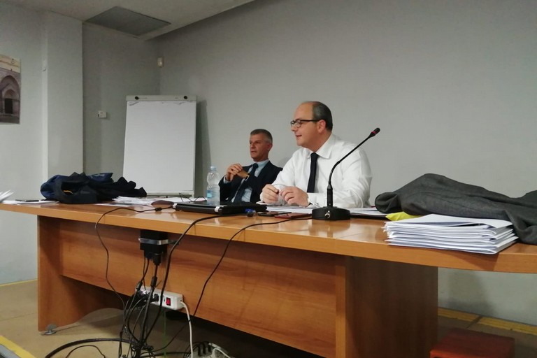Il Direttore sanitario Campanile ed il Dg della Asl Bt Delle Donne