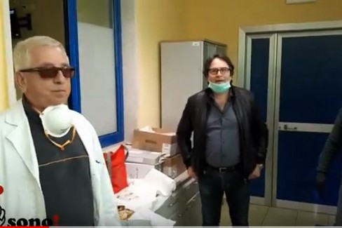 Donate zeppole al centro donazioni sangue dellospedale Bonomo JPG