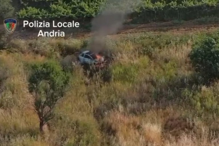 droni della Polizia Locale di Andria