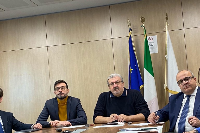 riunione in Regione su questione coronavirus