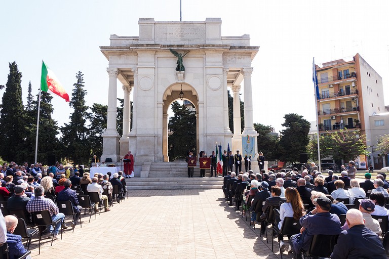 Celebrazione ad Andria del 73° Anniversario della Liberazione. <span>Foto Riccardo Di Pietro</span>