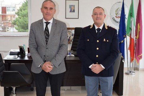 Il dr. Pellicone (a sx) con il dr. Salzedo