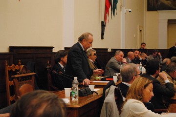 Nino Marmo in Consiglio Comunale
