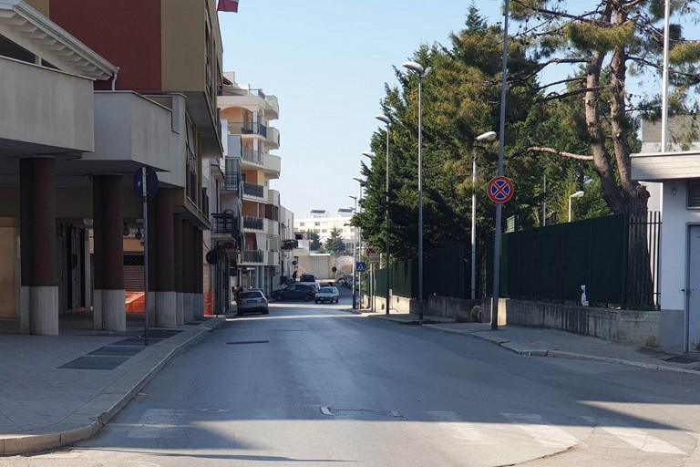 le strade di Andria cominciano a svuotarsi