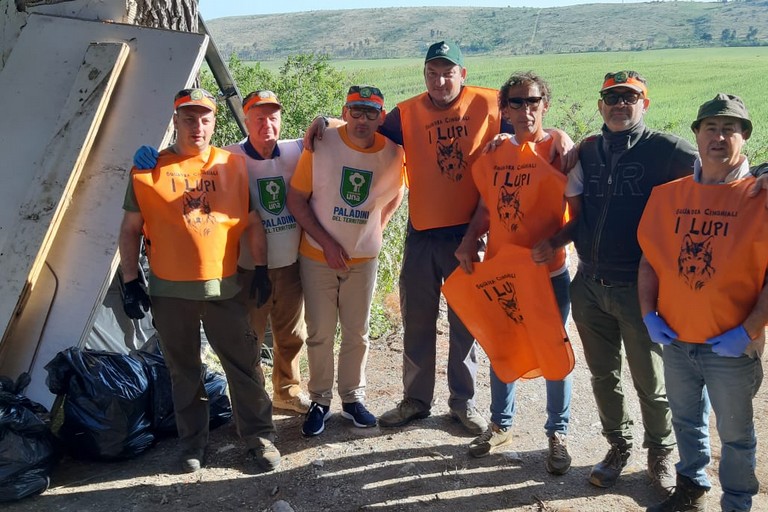 volontari di Federcaccia Bat