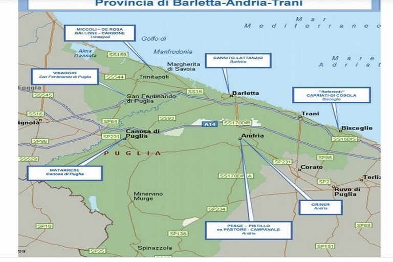 Criminalità nella provincia Bat