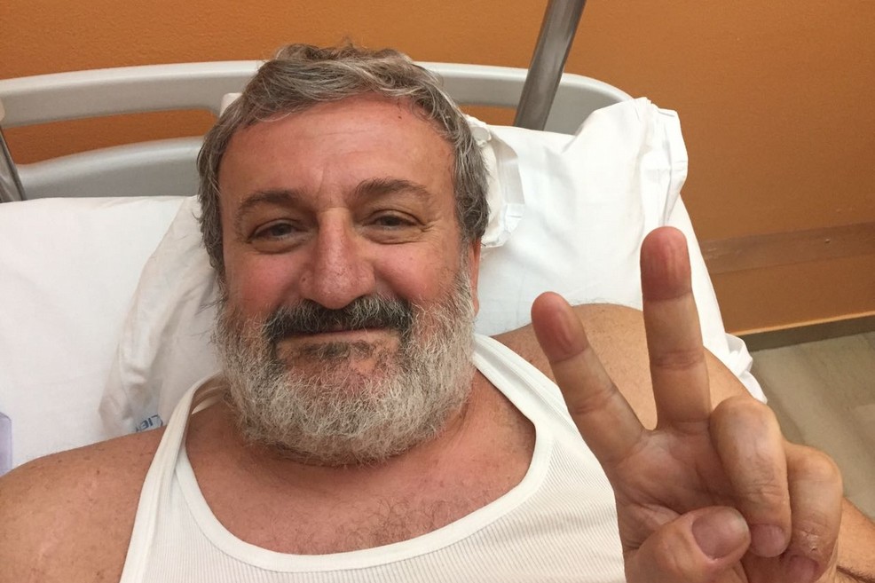 Emiliano ricoverato in ospedale