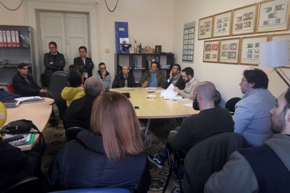 Riunione presso Confesercenti