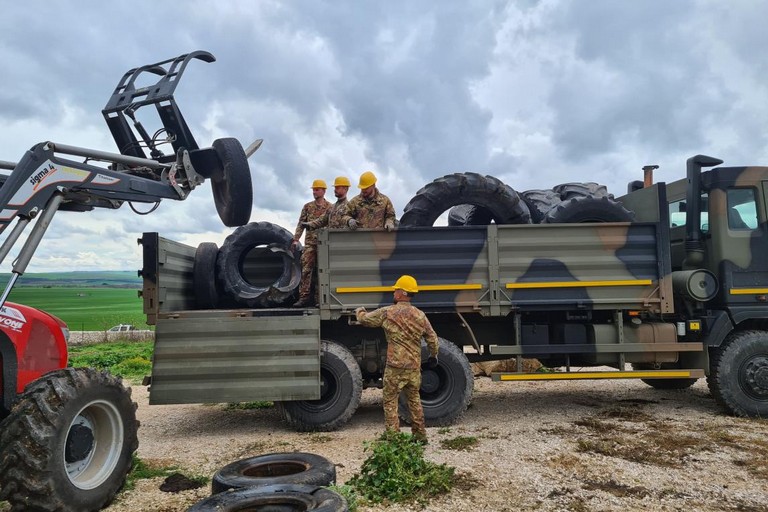 Esercito a supporto del Parco contro l’abbandono dei rifiuti