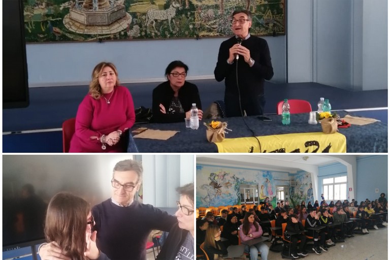 Pinuccio e Lella Fazio, ospiti del Presidio di LIBERA
