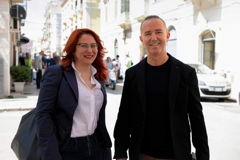 Grazia Di Bari e Michele Coratella
