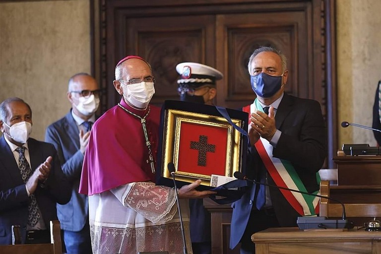 Foto dalla pagina Facebook della Diocesi di Avezzano
