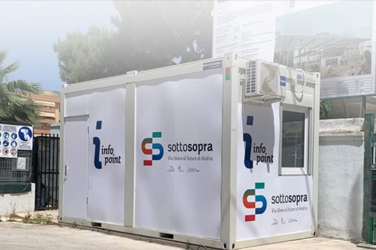 Info-point in Piazza Bersaglieri d'Italia