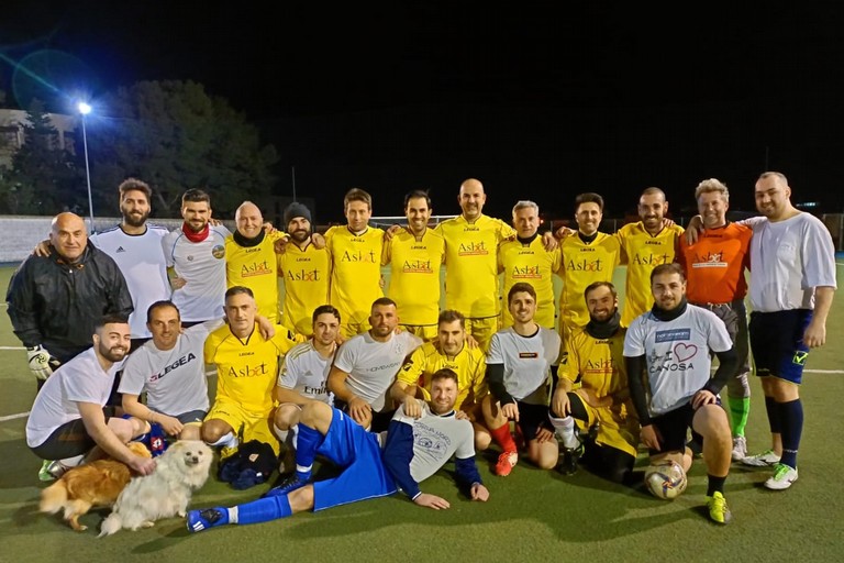 calcio a 5 tra Asl Bt e Sanitaservice