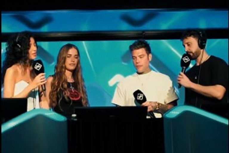 Fedez e Clara ad Andria