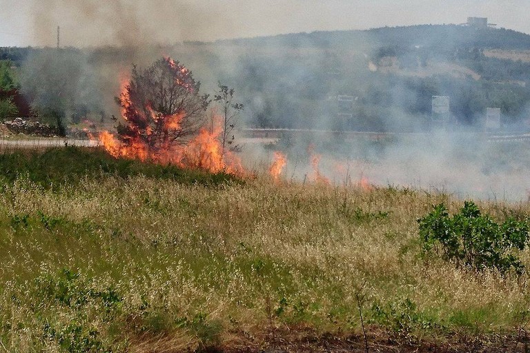 Incendio contrada Femmina morta