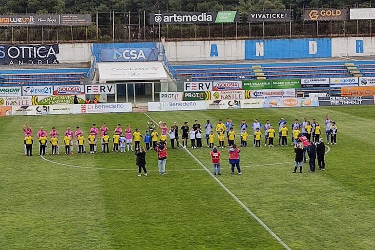 Fidelis Andria Manfredonia. <span>Foto Antonio D'Oria</span>