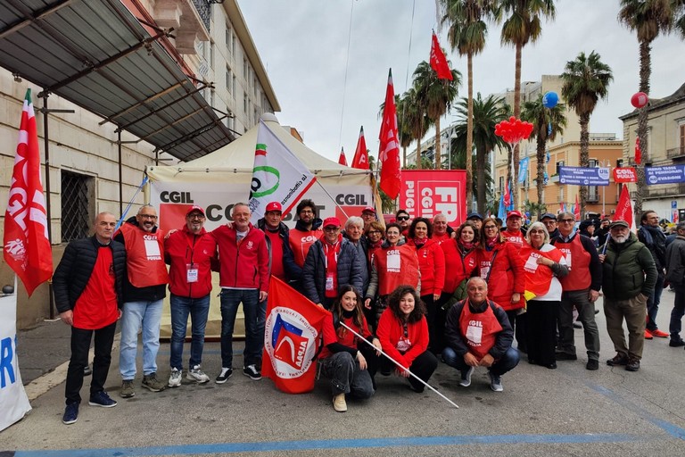 Operai edili di Bari e Bat