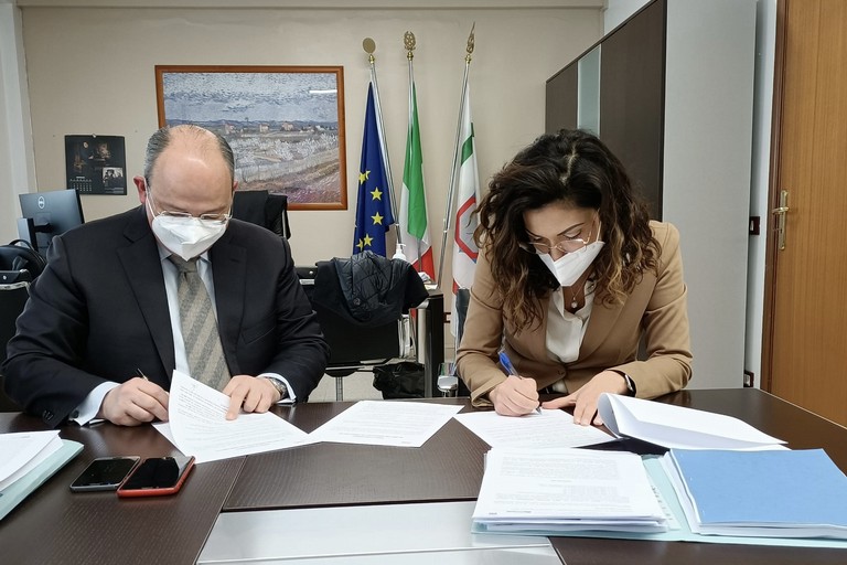 La Dg Dimatteo con Delle Donne
