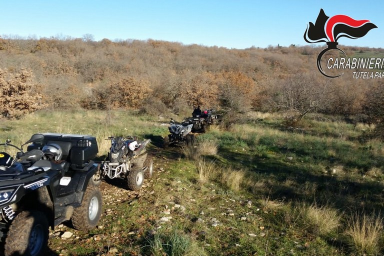 attività di enduro racing all'interno del Parco dell'Alta Murgia