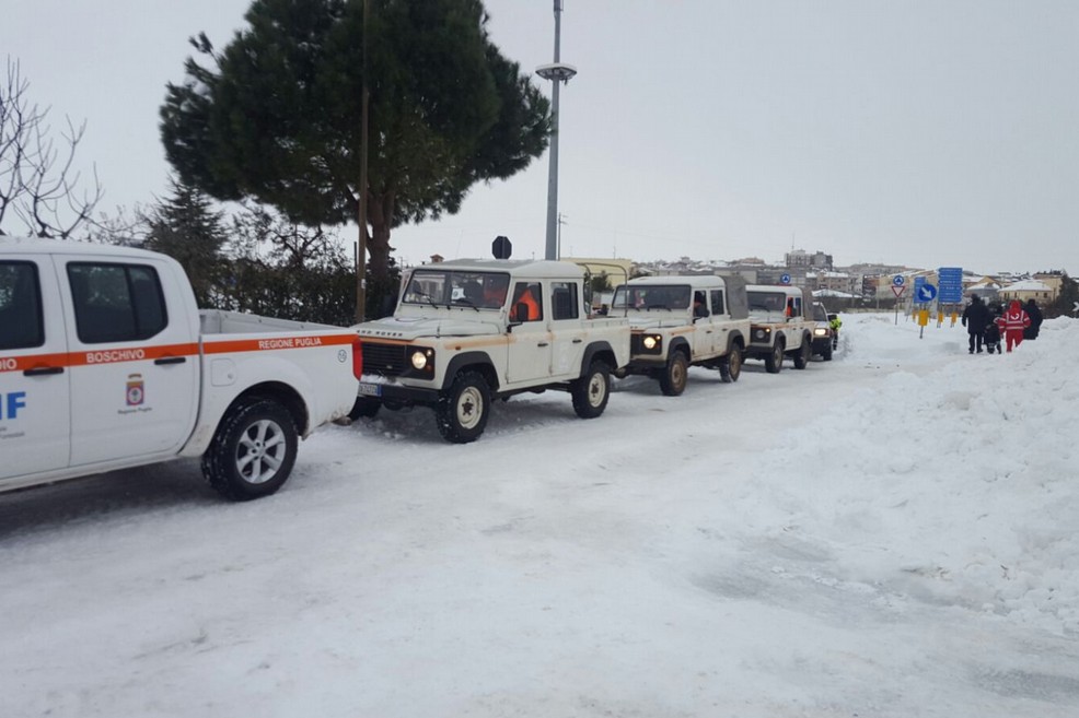 Neve in Puglia