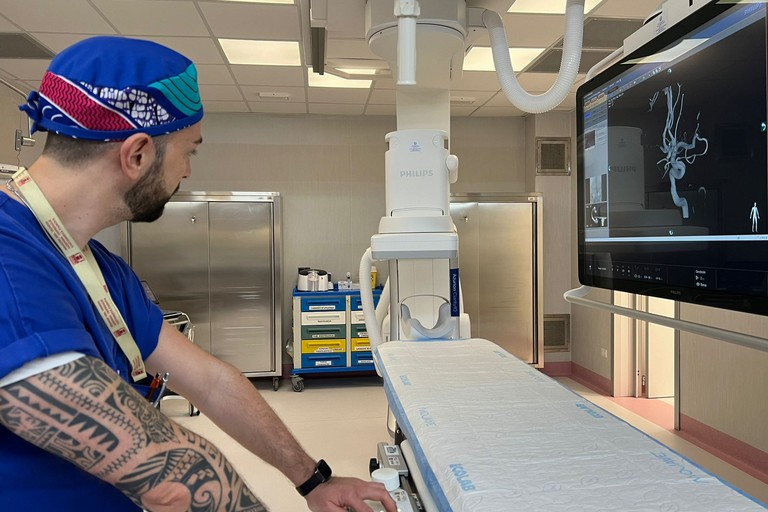 Un nuovo angiografo digitale alla Radiologia del 