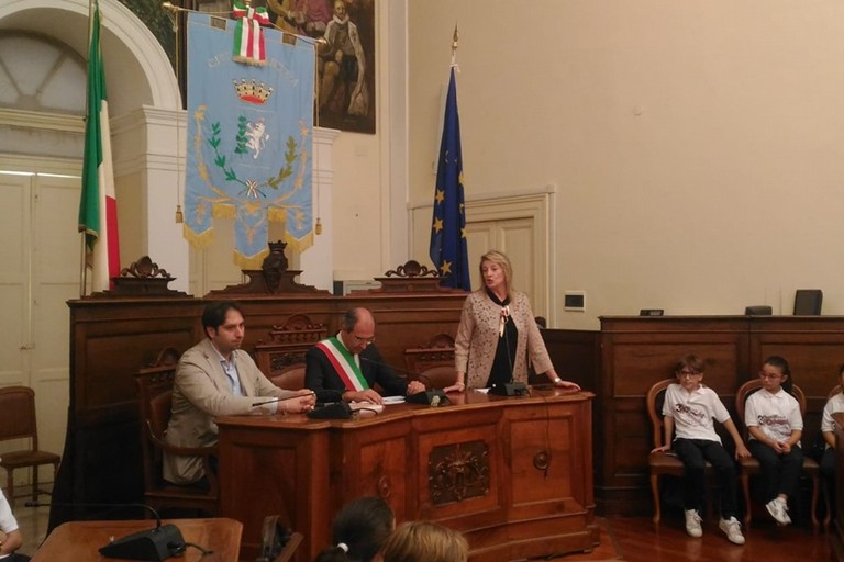 I coristi della scuola elementare “Riccardo Cotugno”