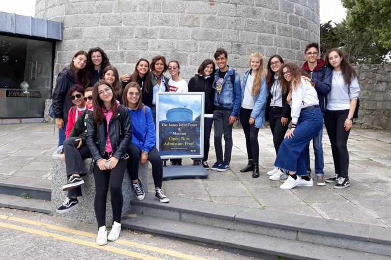 Studenti del Liceo statale “Carlo Troya” di Andria a Dublino