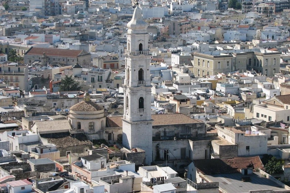 Andria dall'alto