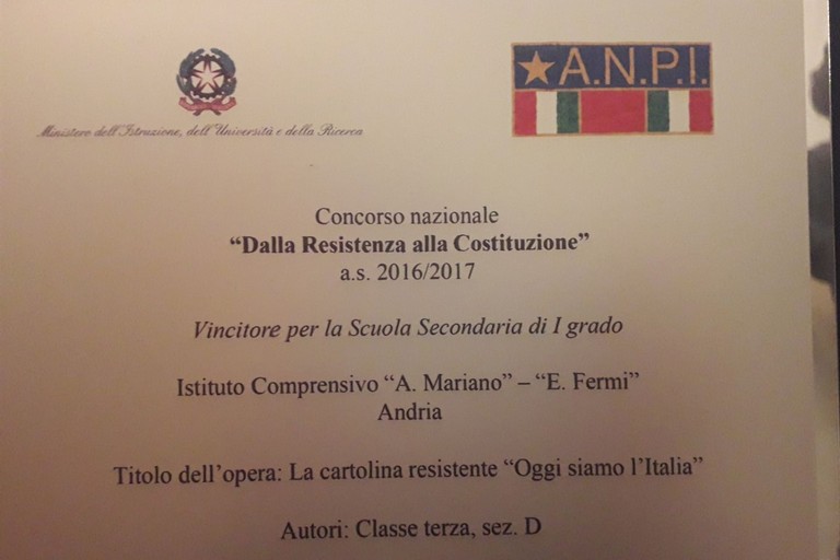 scuola mariano-fermi premiazione